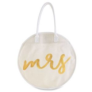 Mud Pie Mrs. Tote for Bride - Wedding Bachelorette